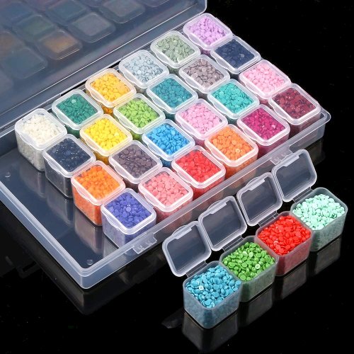 Broderie Diamant Boite de Rangement - Diamond Paintings