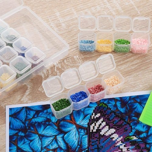 Broderie Diamant Boite de Rangement - Diamond Paintings