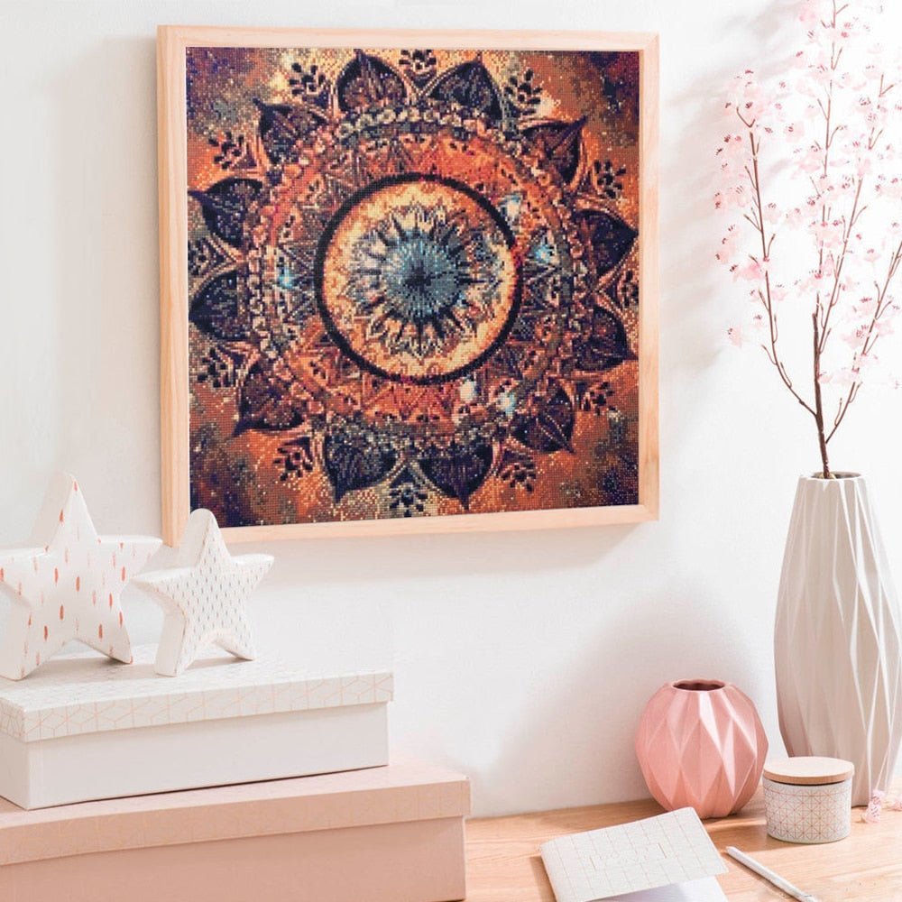 Broderie Diamant Mandala Fleur de Vie - Diamond Paintings