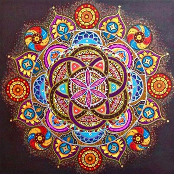 Broderie Diamant Mandala Strass - Diamond Paintings