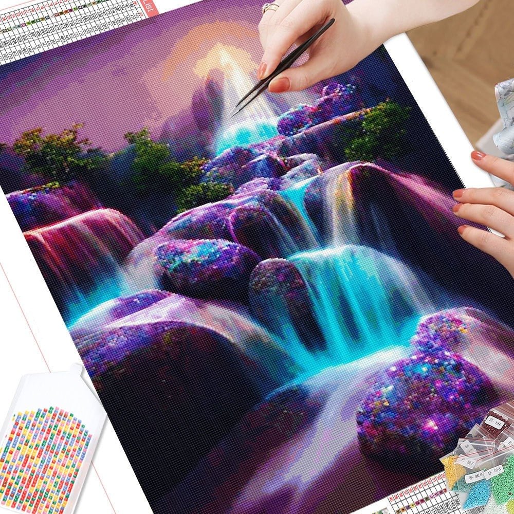 Diamond Painting Cascade - Diamond Paintings