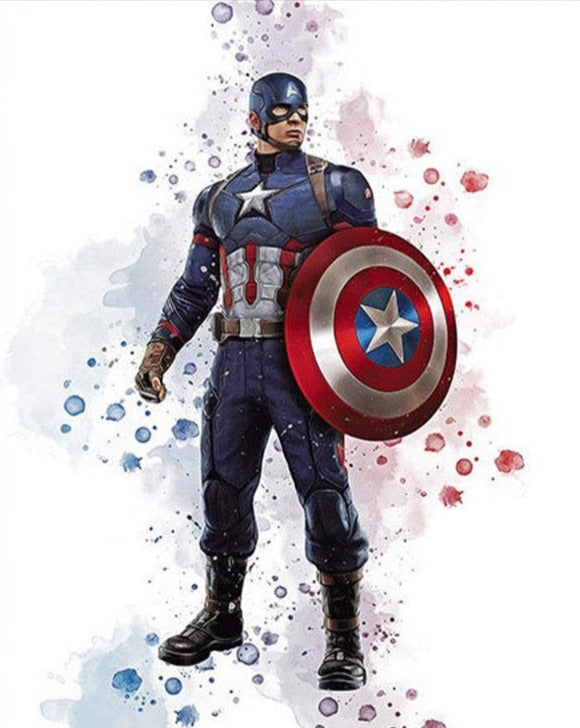 Captain America Diamond Painting