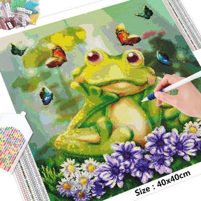 Broderie Diamant Grenouille - Diamond Paintings