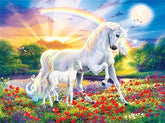 Broderie Diamant Licorne Arc-en-ciel - Diamond Paintings
