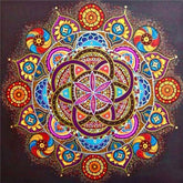 Broderie Diamant Mandala Strass - Diamond Paintings