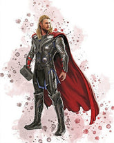 Painting Diamond Thor